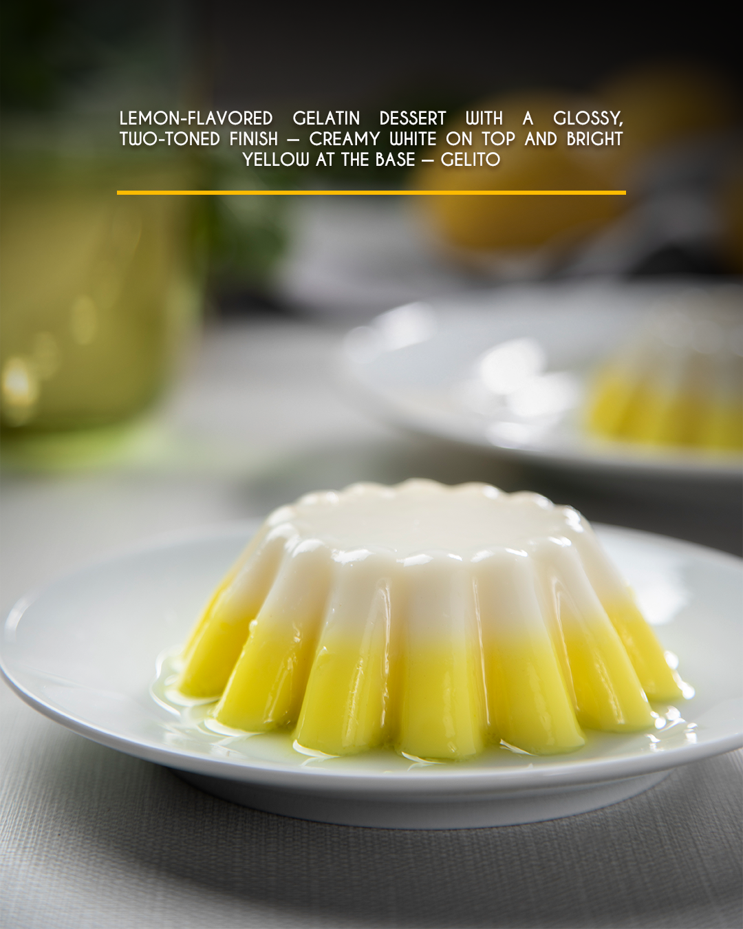 Lemon Milk Jelly Recipe Using Gelito Halal Gelatin